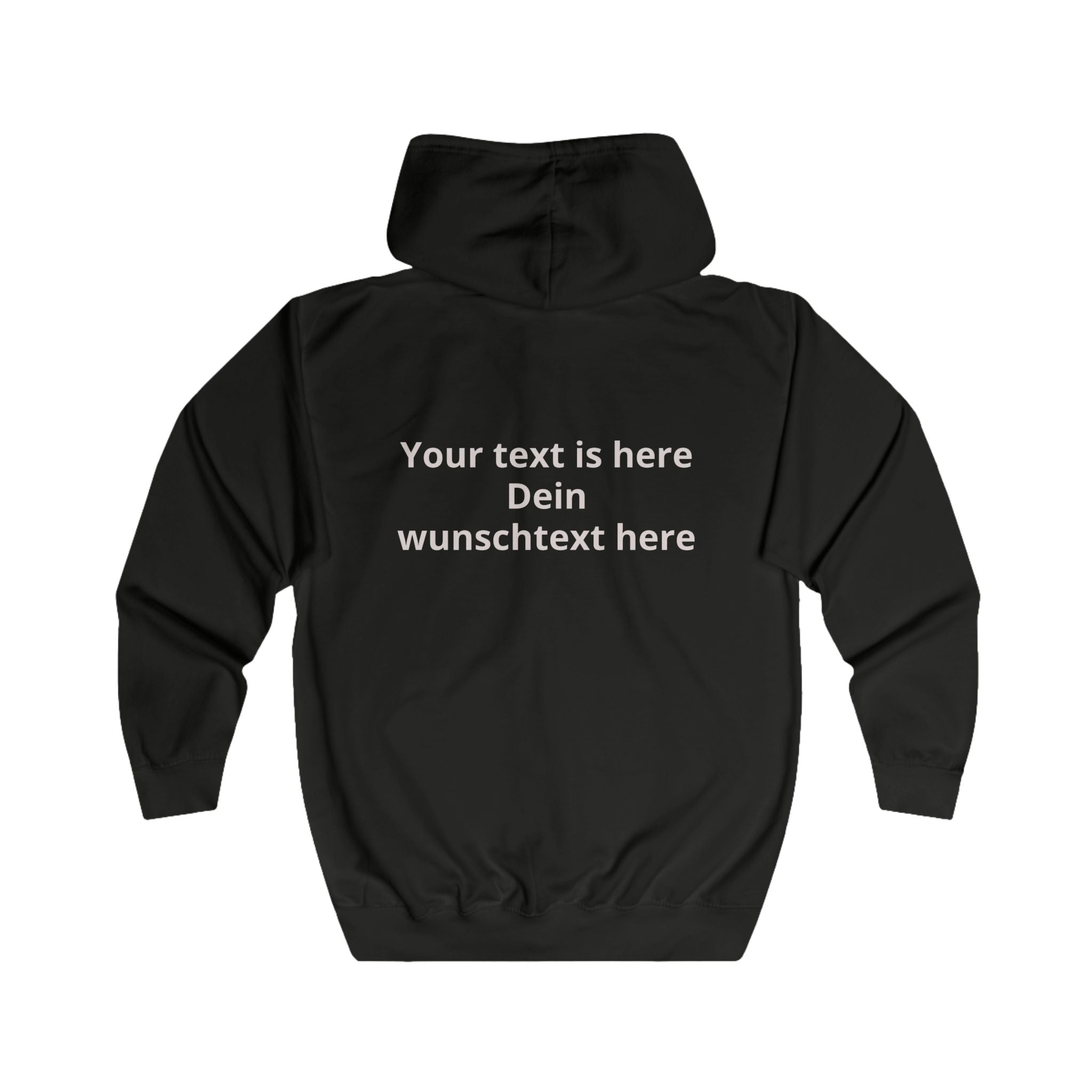 Custom Text Hoodie |  Zip-Up | Personalized gifts  | Personalzed Geschenk  | für ihn  | für sie | Vatertag  | Fathers day  | Muttertag