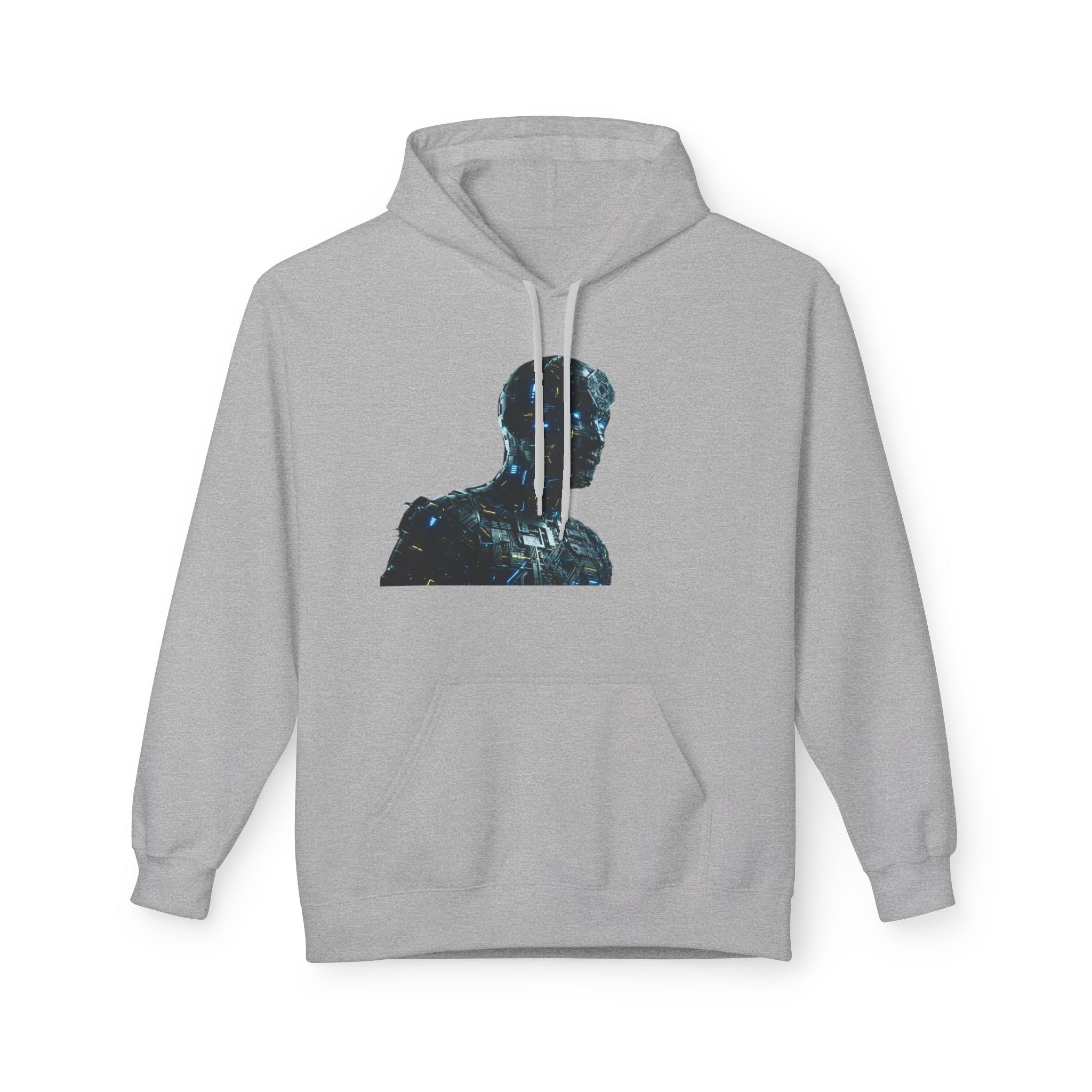 Hoodie — Cosmic Silhouette "I Am Watching You" Graphic Pullover