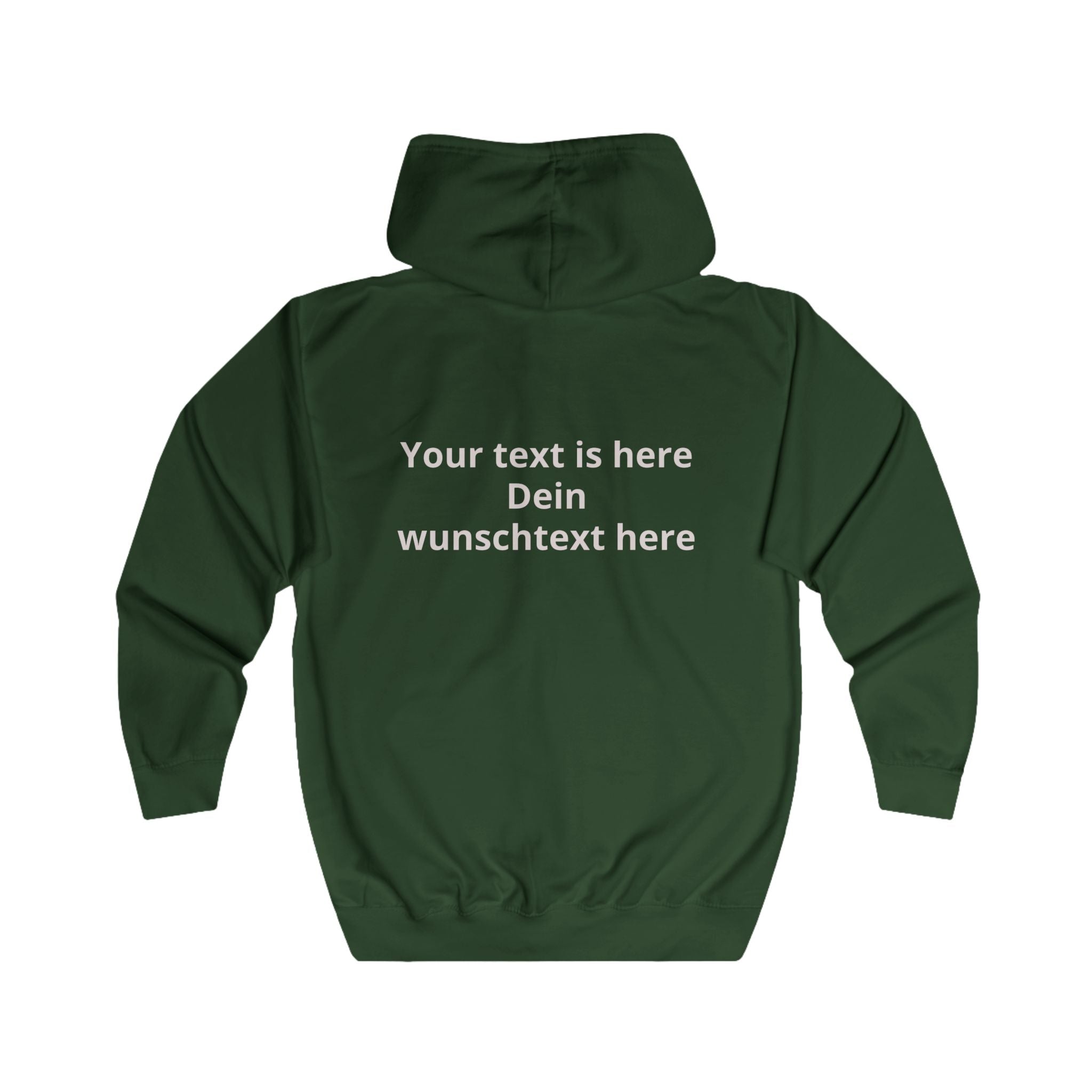 Custom Text Hoodie |  Zip-Up | Personalized gifts  | Personalzed Geschenk  | für ihn  | für sie | Vatertag  | Fathers day  | Muttertag